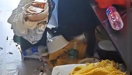 两男生开房住宿留下满床辣条油和避孕套，民宿回应