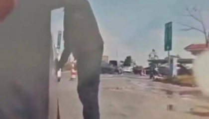 越扒越有！割胎汽修店承包全国多家高速维修站，新胎直接被换下