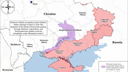 俄罗斯野心膨胀,官员要求控制整条第聂伯河