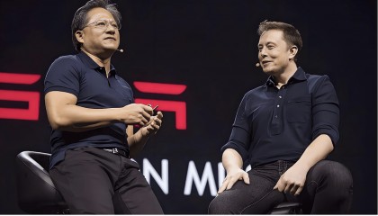 马斯克联手黄仁勋,英伟达从“军火商”变“银行”,硅谷“算力即货币”争夺战升级