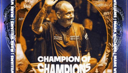 斯诺克冠中冠决赛肖国栋不敌威廉姆斯