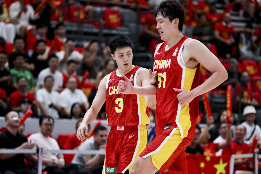 现场|中国男篮又一次体验到了,拥有NBA球员的快乐