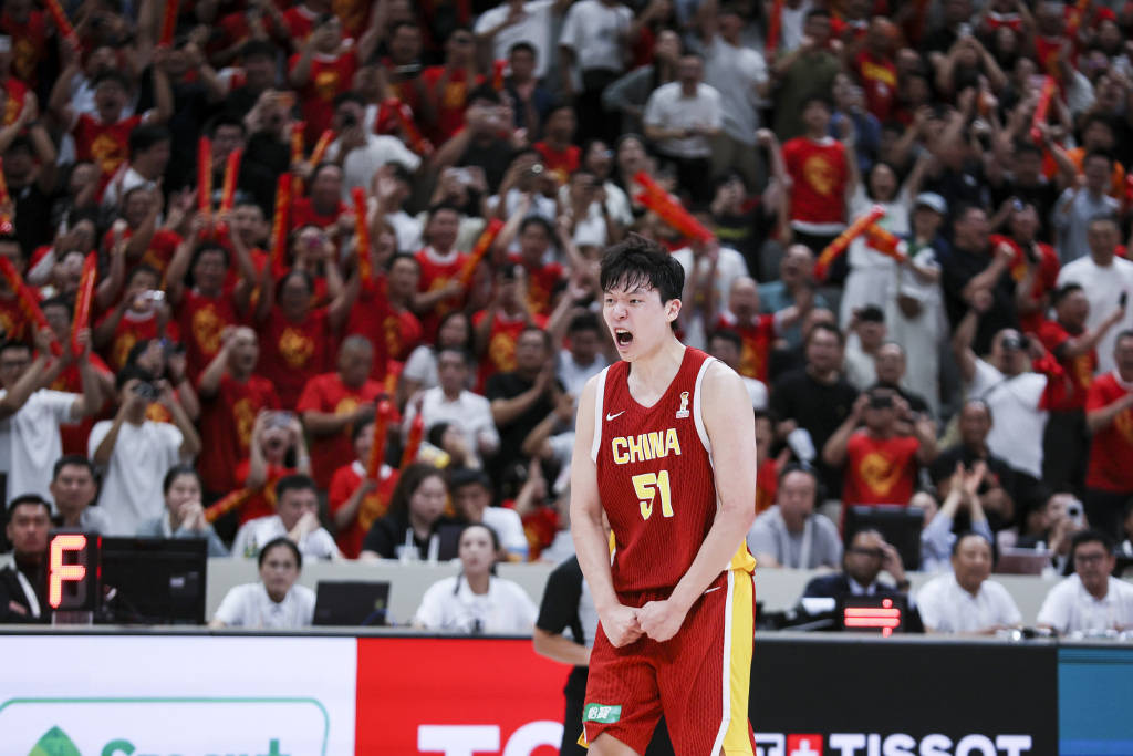 现场|中国男篮又一次体验到了,拥有NBA球员的快乐